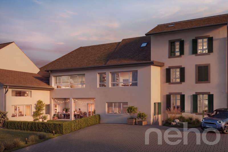 Charmant duplex de 4,5 pièces avec jardin privatif (5)