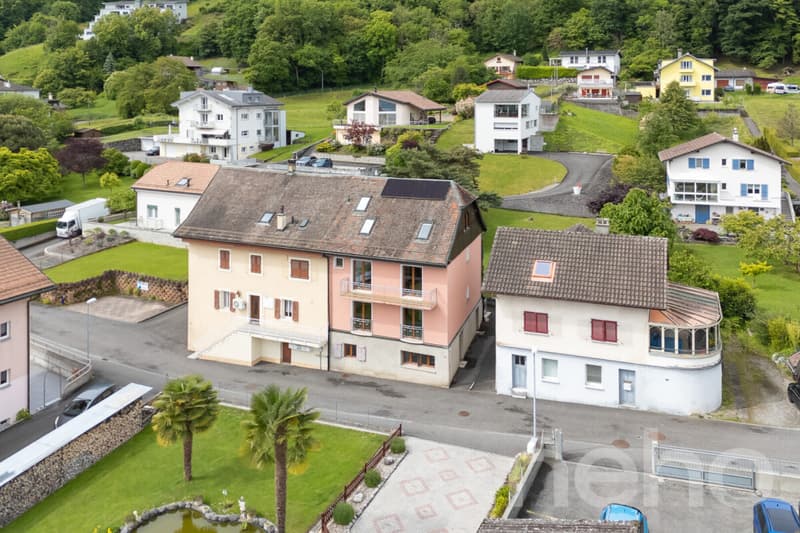 Le Bouveret: Mehrfamilienhaus - Charme eines Dorfes und Aussicht (10)
