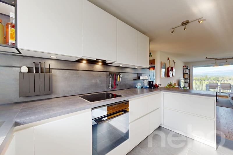 Superbe appartement avec terrasse au calme absolu à Bussigny (7)