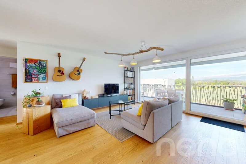 Superbe appartement avec terrasse au calme absolu à Bussigny (2)
