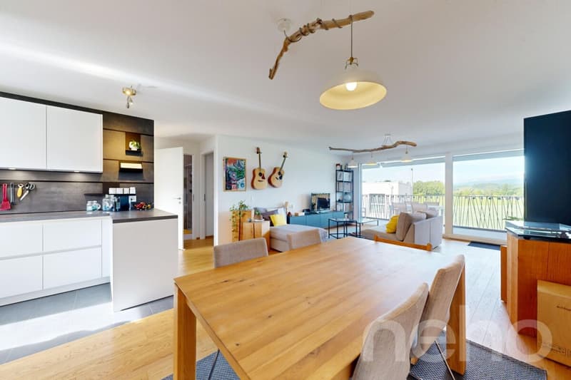 Superbe appartement avec terrasse au calme absolu à Bussigny (5)