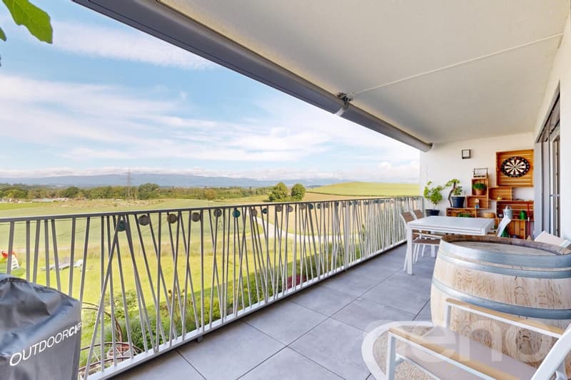 Superbe appartement avec terrasse au calme absolu à Bussigny (8)