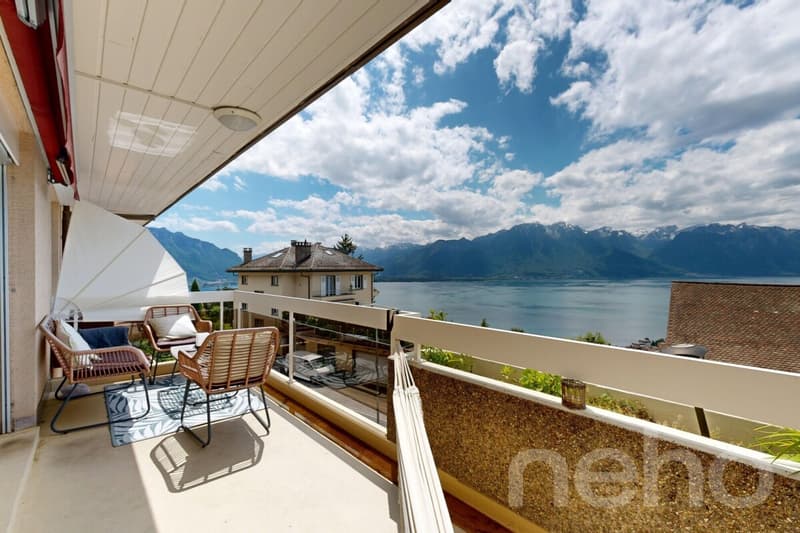 Appartement avec vue Lac panoramique ? Investissement locatif, Chernex (1)