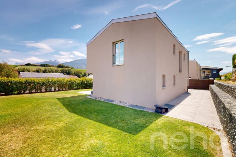 Villa con fotovoltaico in una posizione privilegiata a Champlan (8)