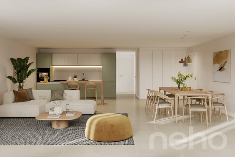 Spacieux 3,5 pièces avec bureau supplémentaire et grand disponible (4)