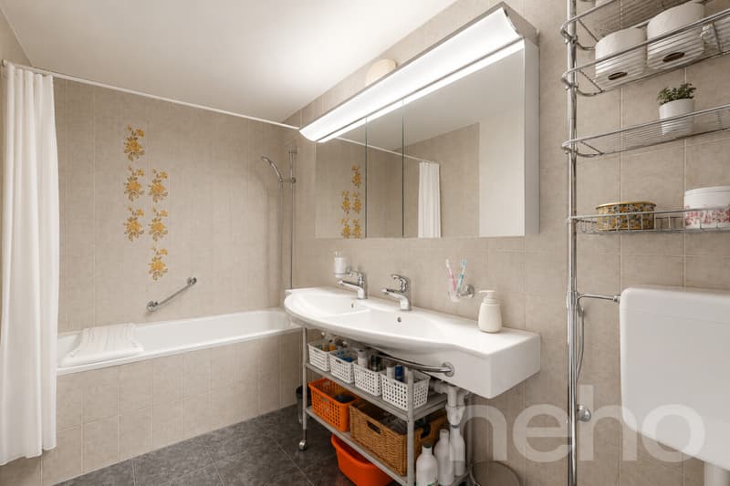 Gepflegte 3.5 Zimmer Wohnung mit Cheminée und Balkon (8)