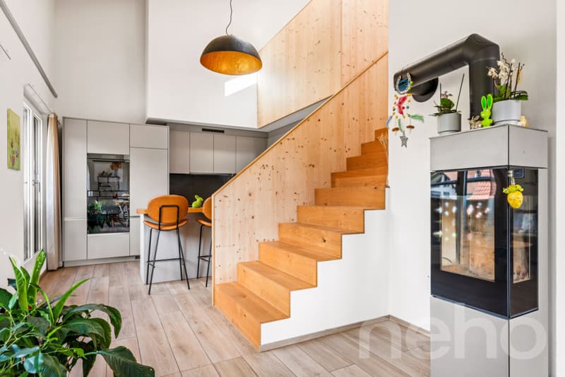 Maisonette en attique de haute qualité avec caractère Alpine Chic (7)