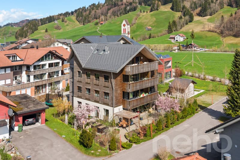 Maisonette en attique de haute qualité avec caractère Alpine Chic (12)