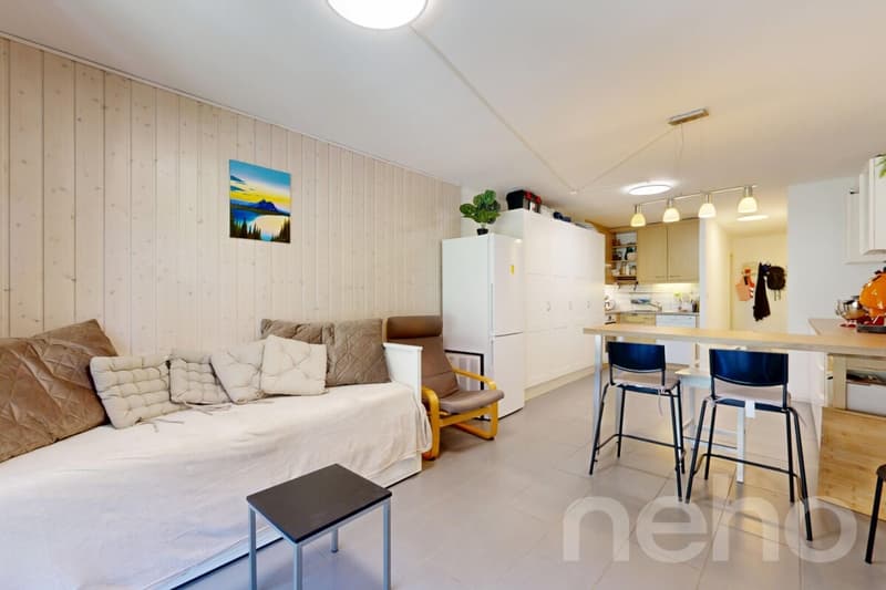 Charmant appartement de 2.5 pièces avec balcon et 2 salles d'eau (4)