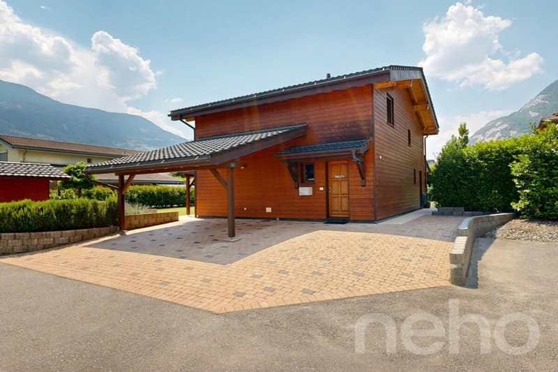 Haus 6.5 mit großer Parzelle, Garten und Solarenergieheizung (2)
