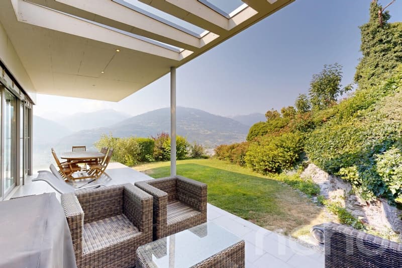 Spacious contemporary villa with panoramic views in the heart of Valais (8)