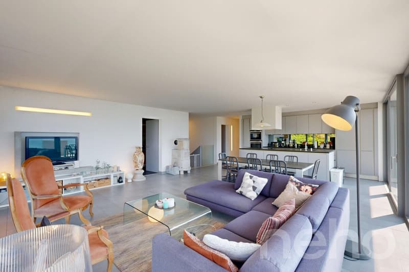 Spacious contemporary villa with panoramic views in the heart of Valais (4)
