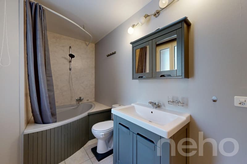 Martigny-Combe: Großes Dorfhaus mit 2 Apartments und Aussicht (10)