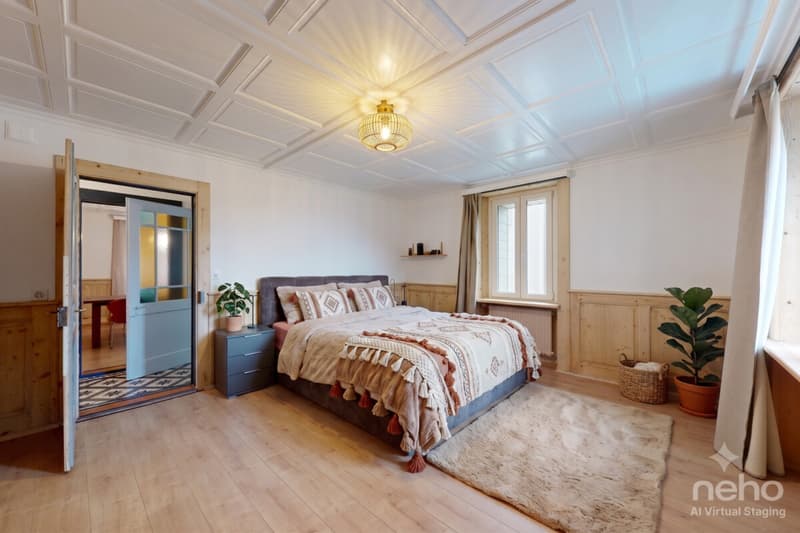 Martigny-Combe: Großes Dorfhaus mit 2 Apartments und Aussicht (8)
