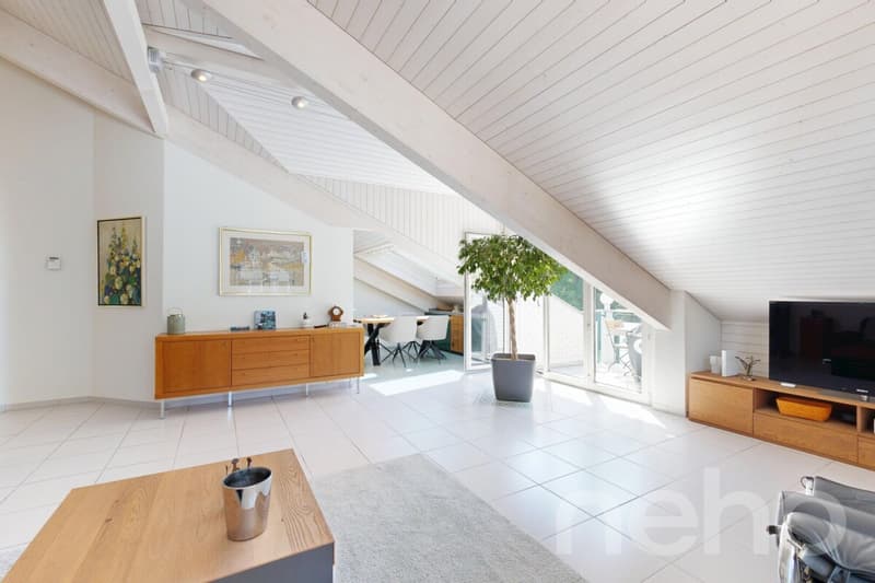 Appartement mansardé de 4,5 pièces inondé de lumière avec vue sur la verdure (3)