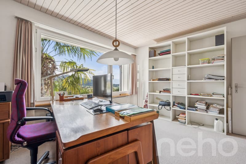 Living on a south-facing slope with mountain views and building land reserve (8)