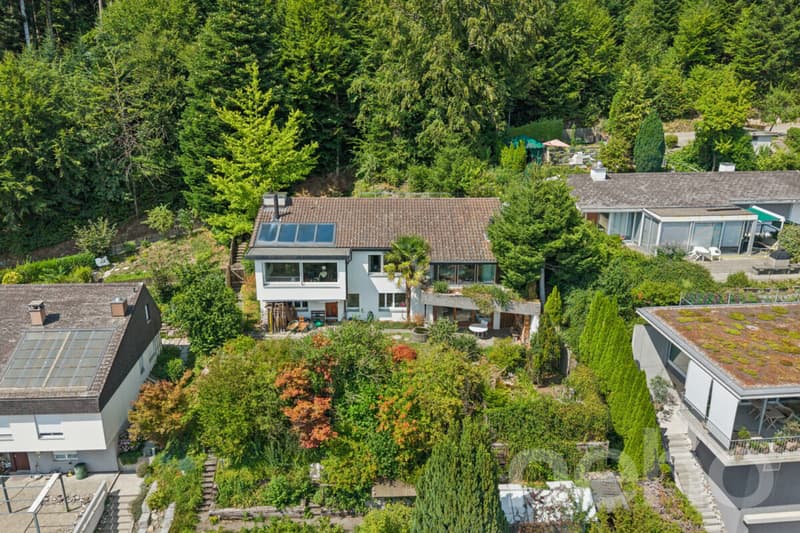 Living on a south-facing slope with mountain views and building land reserve (1)
