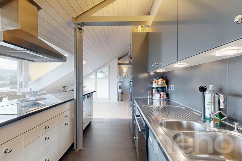 Exclusive 4.5-room attic apartment with a dreamy view of the Rhine (12)