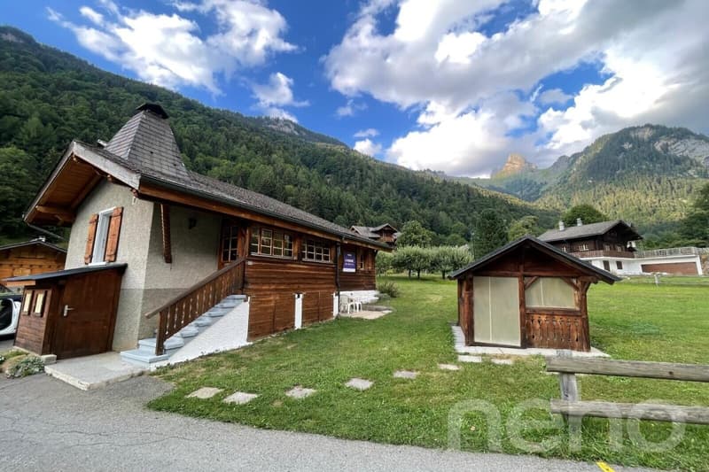 Character chalet: bucolic garden and rare potential (12)
