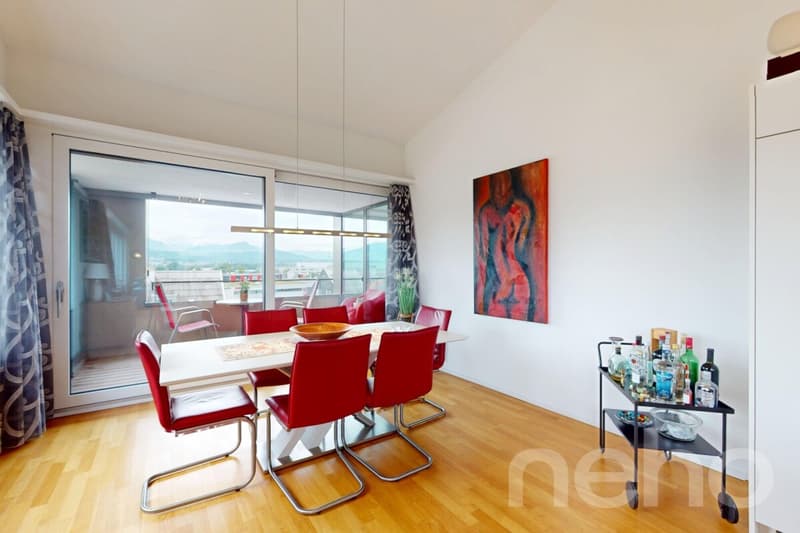 Licht, Weite und Ausblick ? stilvolle 3.5-Zimmer-Dachwohnung (12)