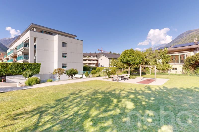 Grand jardin - à Martigny - 4,5 pièces (11)