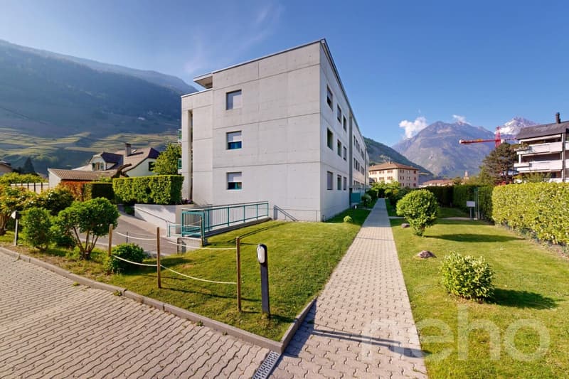 Grand jardin - à Martigny - 4,5 pièces (10)