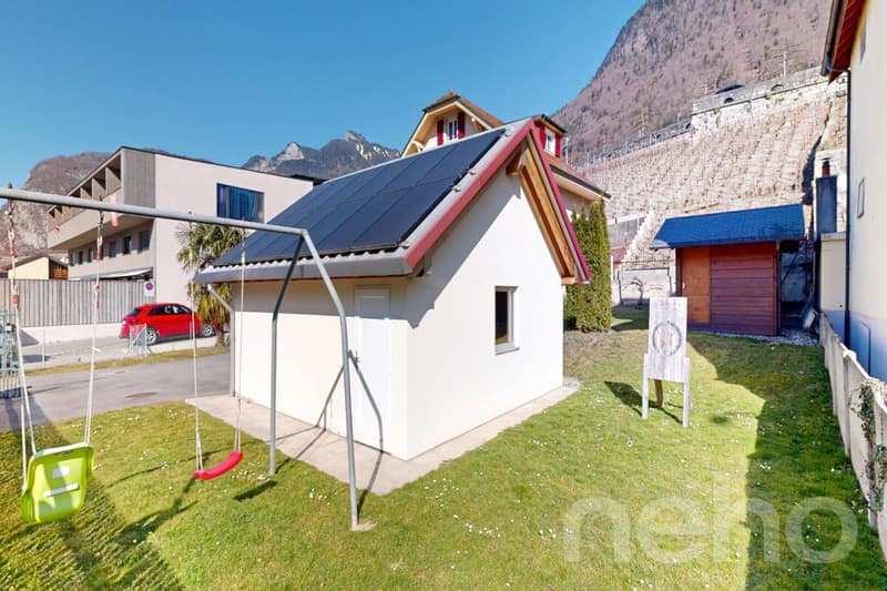 Casa ad Aigle con 2 appartamenti, vista libera e grande potenziale (4)