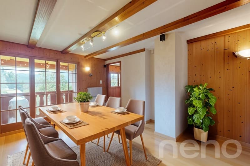 Chalet composé de 4 appartements au c?ur de Villars-sur-Ollon (9)