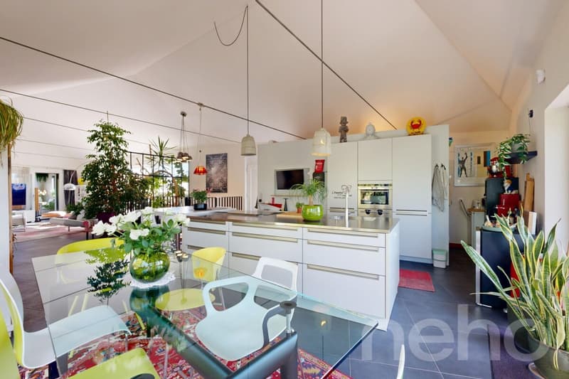 Architect's house with independent studio in an intimate setting (4)