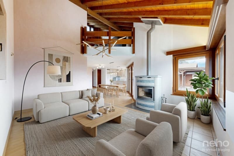 Maison spacieuse 8.5 + appartement 2.5 indépendant avec vue dégagé (3)