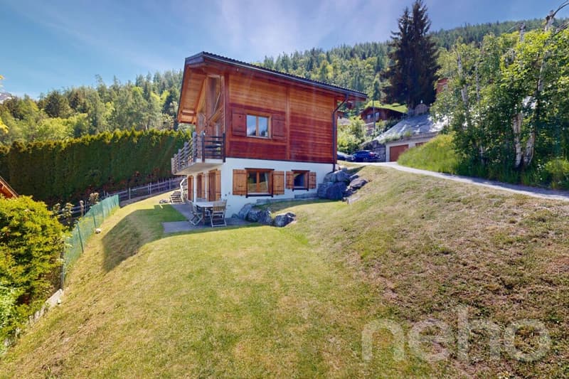 Charmant chalet à Haute-Nendaz avec vue imprenable (4)