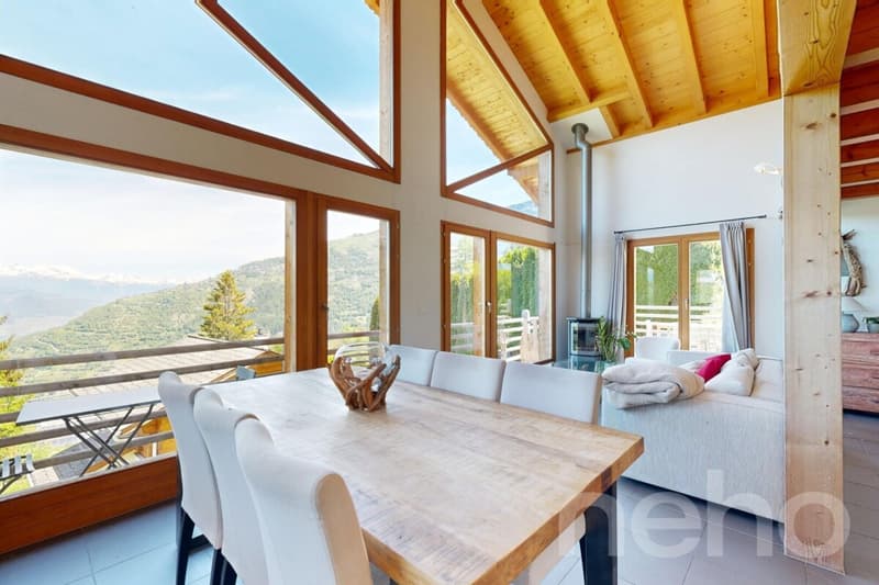 Charmant chalet à Haute-Nendaz avec vue imprenable (11)