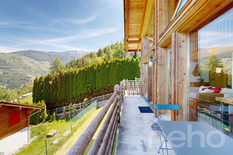 Charmant chalet à Haute-Nendaz avec vue imprenable (9)