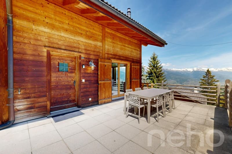 Charmant chalet à Haute-Nendaz avec vue imprenable (5)