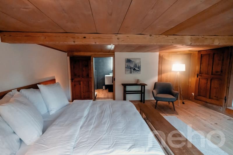 Historic Farmhouse with Holiday Apartment and Mountain Panorama (9)