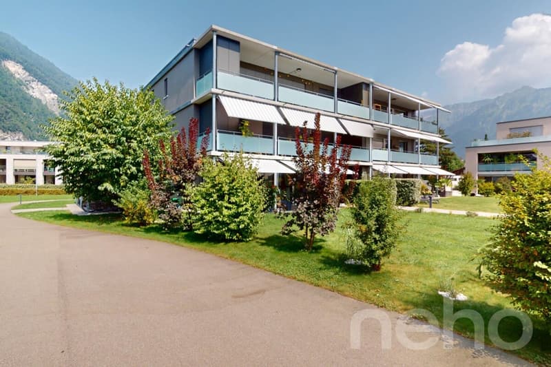 Appartement familial avec grande terrasse à Interlaken (1)