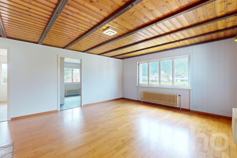 Le Bouveret: Villa mit zwei Wohnungen in PPE (7)