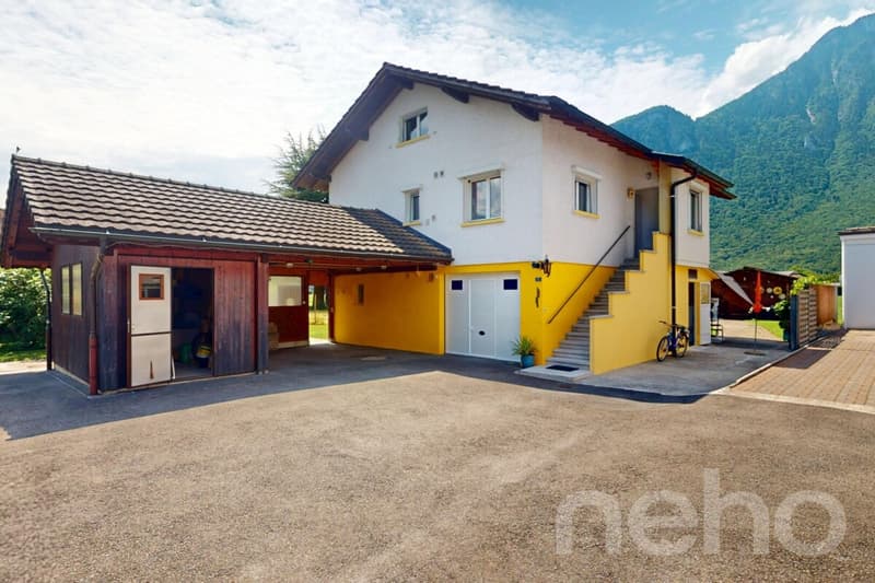 Le Bouveret: Villa mit zwei Wohnungen in PPE (2)