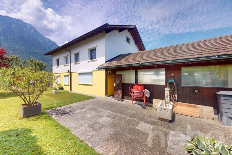 Le Bouveret: Villa mit zwei Wohnungen in PPE (1)