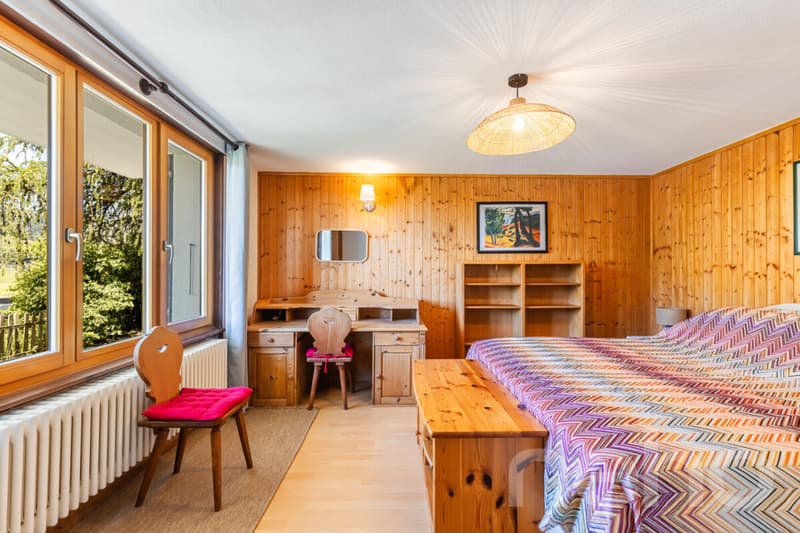Haus mit unabhängiger Wohnung ? Bergblick in Charmey (7)