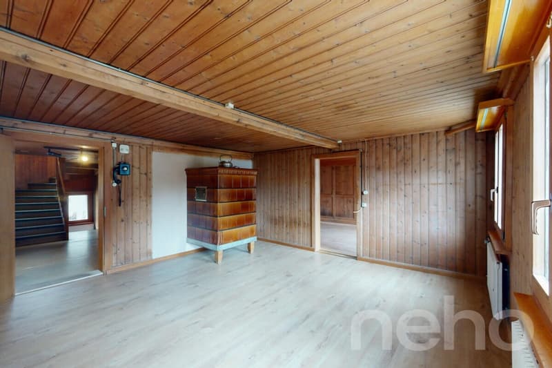Haus mit Stall und grossem Grundstück in idyllischer Lage in Vättis SG (4)