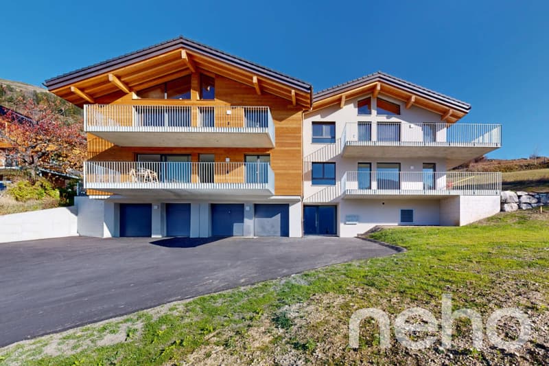 Neubauwohnung mit Bergblick in Erschmatt (1)