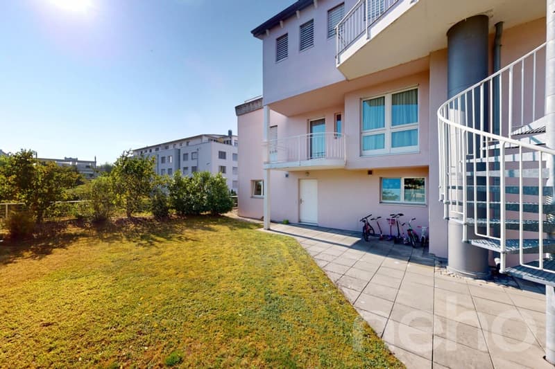 Confort, lumière et jardin privé ? superbe duplex à Morat (12)