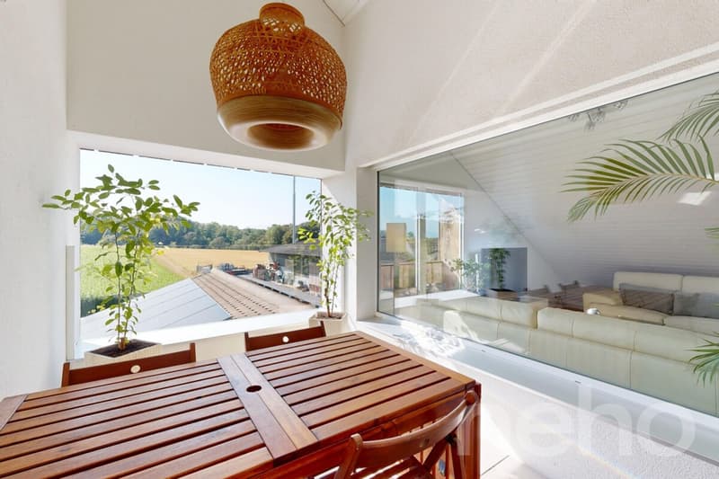 Magnificent 5.5-room apartment with unobstructed views of the countryside (10)