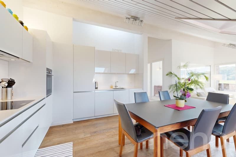 Magnificent 5.5-room apartment with unobstructed views of the countryside (9)