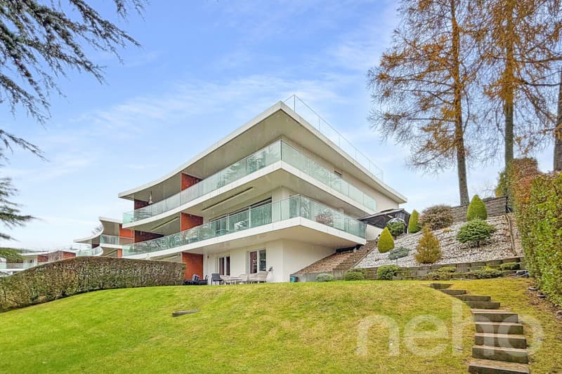 Superbe maison mitoyenne de 5.5 pcs au calme absolu au Mont/Lausanne (1)