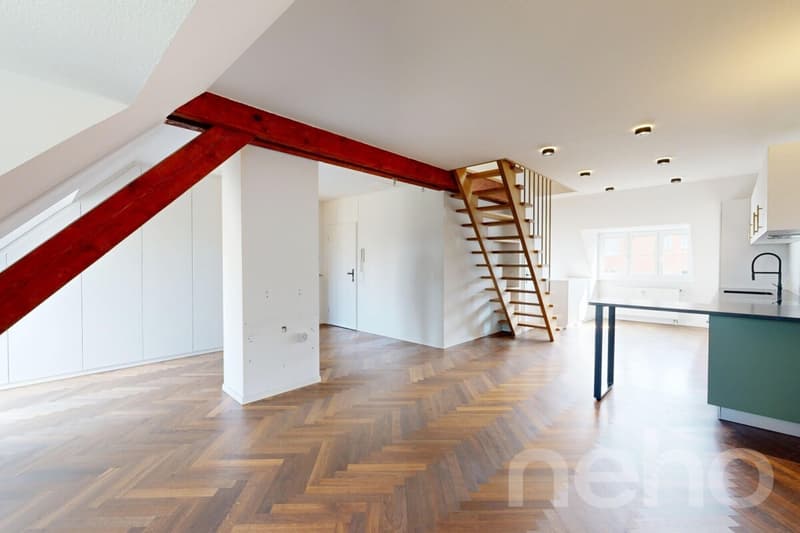 Appartamento mansardato di 3 locali di stile nel quartiere Breite (3)