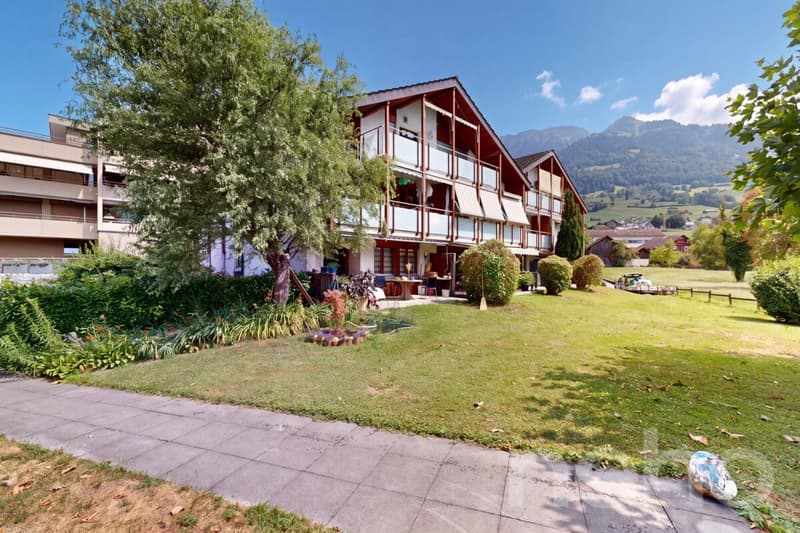 Appartement mansardé charmant avec vue sur le lac et deux balcons (12)