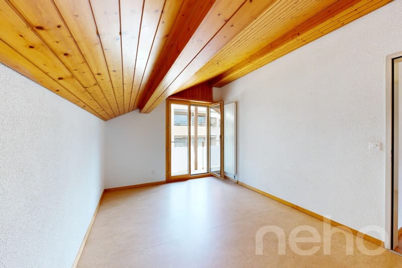 Appartement mansardé charmant avec vue sur le lac et deux balcons (7)
