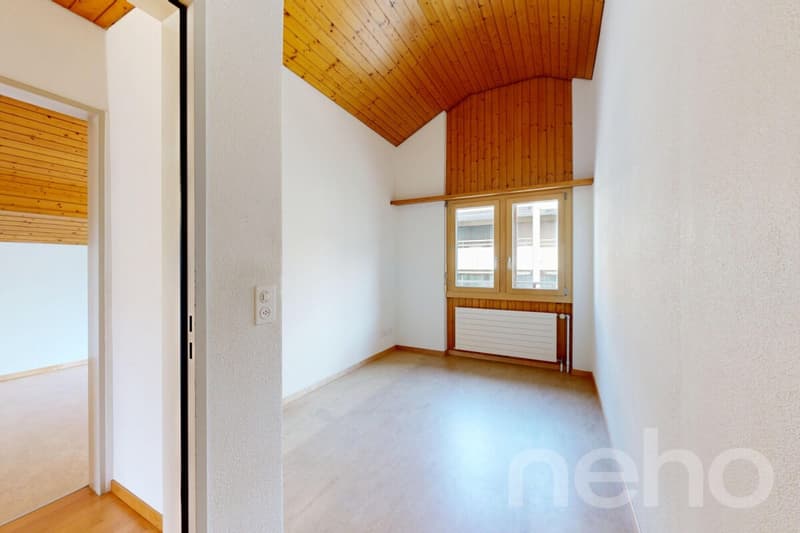 Appartement mansardé charmant avec vue sur le lac et deux balcons (10)